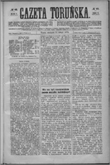 Gazeta Toruńska 1875, R. 9 nr 42