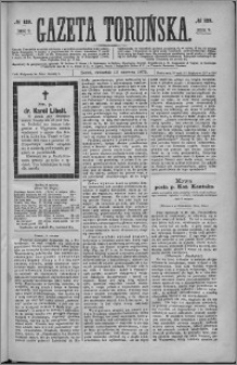 Gazeta Toruńska 1875, R. 9 nr 129