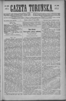 Gazeta Toruńska 1875, R. 9 nr 148