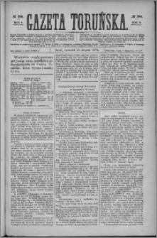 Gazeta Toruńska 1875, R. 9 nr 194