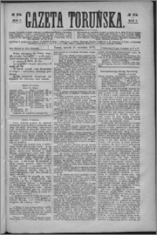 Gazeta Toruńska 1875, R. 9 nr 216