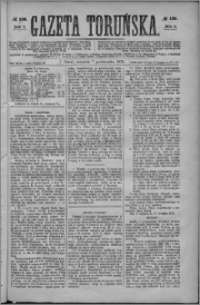 Gazeta Toruńska 1875, R. 9 nr 230