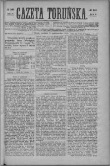 Gazeta Toruńska 1875, R. 9 nr 245