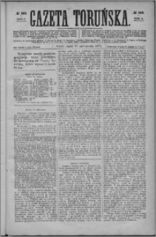 Gazeta Toruńska 1875, R. 9 nr 249