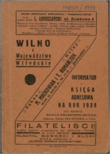 Wilno i Województwo Wileńskie 1939