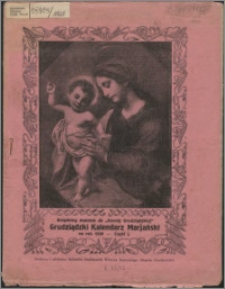Grudziądzki Kalendarz Maryański : rok 1928 cz. 1-3