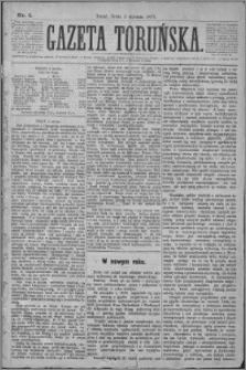 Gazeta Toruńska 1877, R. 11 nr 1