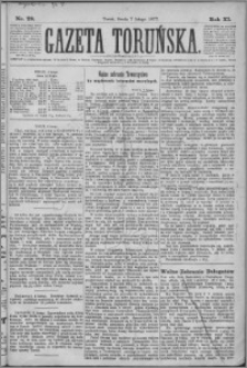 Gazeta Toruńska 1877, R. 11 nr 29