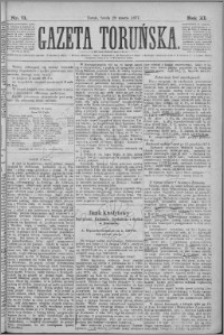 Gazeta Toruńska 1877, R. 11 nr 71