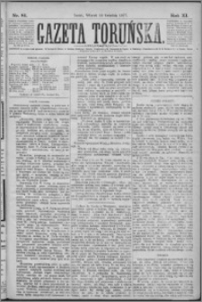 Gazeta Toruńska 1877, R. 11 nr 81