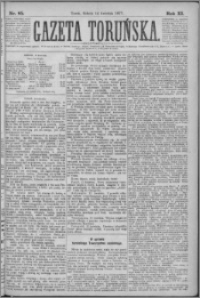 Gazeta Toruńska 1877, R. 11 nr 85