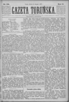 Gazeta Toruńska 1877, R. 11 nr 186