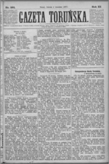 Gazeta Toruńska 1877, R. 11 nr 201