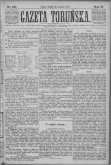 Gazeta Toruńska 1877, R. 11 nr 221