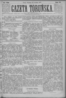 Gazeta Toruńska 1877, R. 11 nr 226