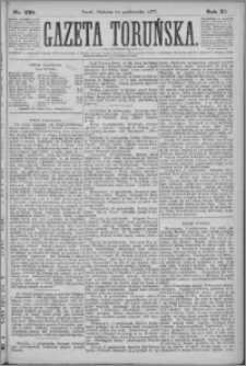 Gazeta Toruńska 1877, R. 11 nr 238