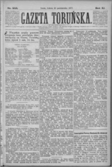 Gazeta Toruńska 1877, R. 11 nr 243