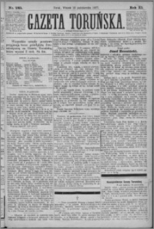 Gazeta Toruńska 1877, R. 11 nr 245