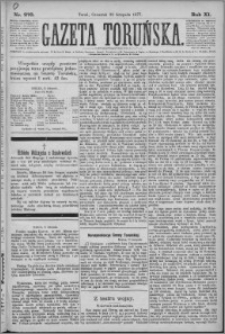 Gazeta Toruńska 1877, R. 11 nr 270