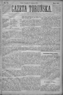 Gazeta Toruńska 1878, R. 12 nr 14