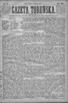 Gazeta Toruńska 1878, R. 12 nr 41