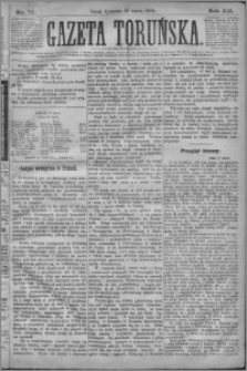 Gazeta Toruńska 1878, R. 12 nr 72