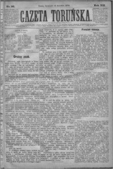 Gazeta Toruńska 1878, R. 12 nr 90