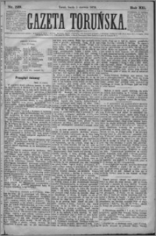 Gazeta Toruńska 1878, R. 12 nr 129