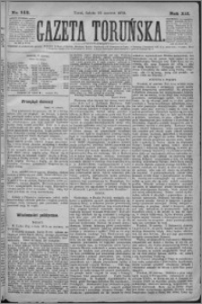 Gazeta Toruńska 1878, R. 12 nr 142