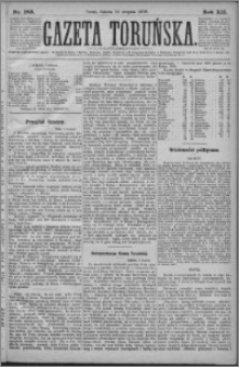 Gazeta Toruńska 1878, R. 12 nr 183