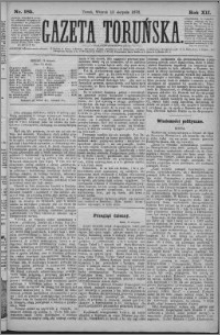 Gazeta Toruńska 1878, R. 12 nr 185