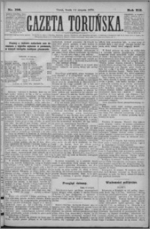 Gazeta Toruńska 1878, R. 12 nr 186