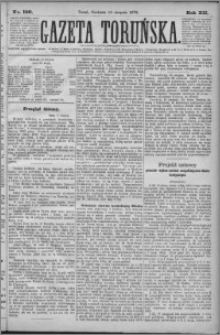 Gazeta Toruńska 1878, R. 12 nr 190