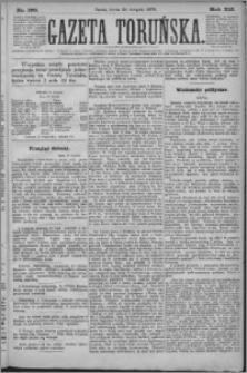 Gazeta Toruńska 1878, R. 12 nr 198