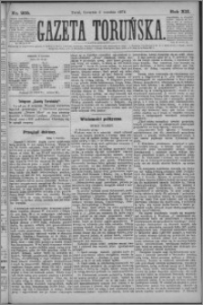 Gazeta Toruńska 1878, R. 12 nr 205