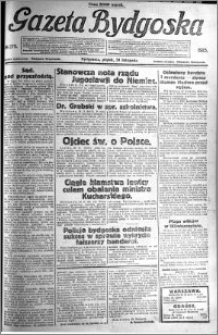 Gazeta Bydgoska 1923.11.30 R.2 nr 275