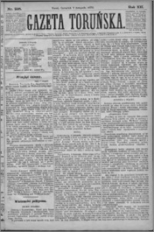 Gazeta Toruńska 1878, R. 12 nr 258