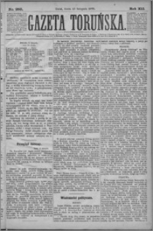 Gazeta Toruńska 1878, R. 12 nr 263