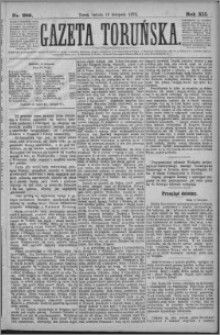 Gazeta Toruńska 1878, R. 12 nr 266