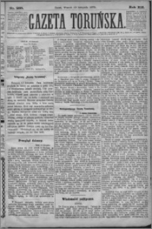 Gazeta Toruńska 1878, R. 12 nr 268