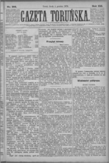 Gazeta Toruńska 1878, R. 12 nr 281