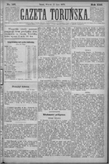 Gazeta Toruńska 1879, R. 13 nr 167