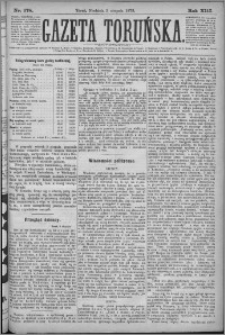 Gazeta Toruńska 1879, R. 13 nr 178