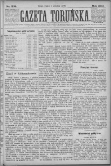 Gazeta Toruńska 1879, R. 13 nr 206