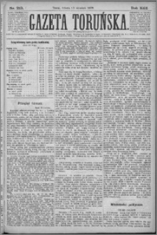 Gazeta Toruńska 1879, R. 13 nr 213