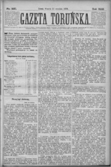 Gazeta Toruńska 1879, R. 13 nr 227