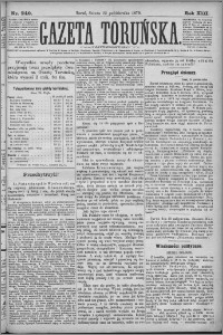 Gazeta Toruńska 1879, R. 13 nr 249