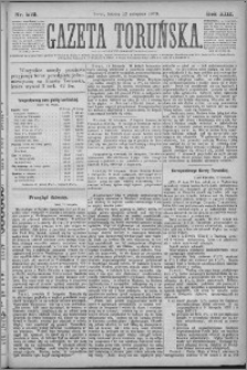 Gazeta Toruńska 1879, R. 13 nr 272