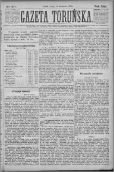 Gazeta Toruńska 1879, R. 13 nr 277
