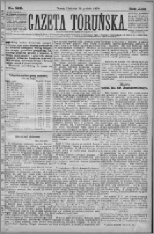 Gazeta Toruńska 1879, R. 13 nr 296